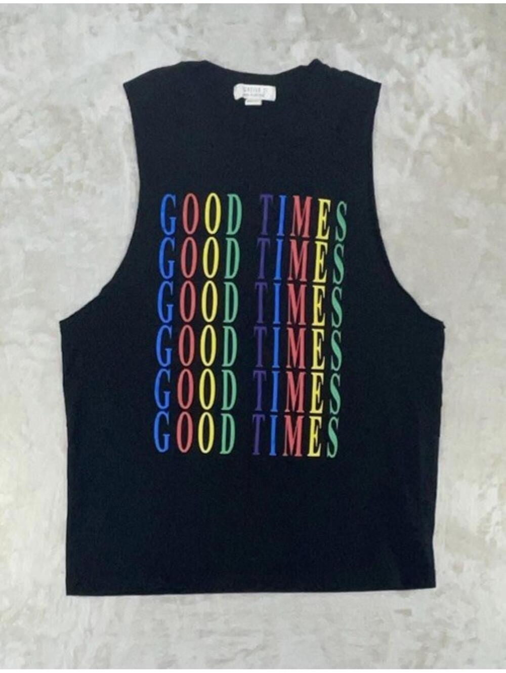 Forever 21 With Purpose Women’s Good Times Sleeveless Shirt Tank Top